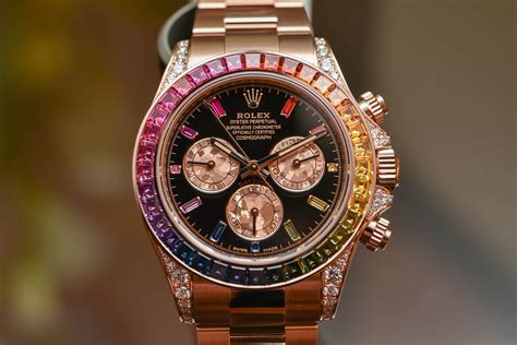 rolex rainbow retail price